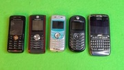 ZESTAW TELEFONÓW 5szt Nokia, Motorola, Sony Ericsson
