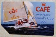 Karta telefoniczna MK CAFE zwycięzca Admiral's Cup 1997