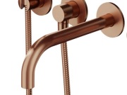 Wylewka wannowa OMNIRES Y miedź szczotkowana CPB stan bardzo dobry