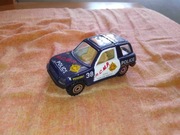 Samochód samochodzik auto autko zabawka model policyjny fioletowy 7cm