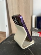 Podstawka do telefonu, biała uniwersalna