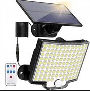 Hit! Lampa SOLARNA LED czujnik ruchu zmierzchu LED pilot 
