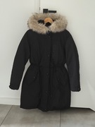 Nowa bez metki kurtka zimowa Zara XS/34, czarna, modny fason