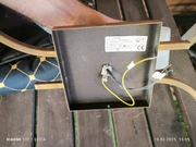 Kinkiet szczotkowanie złoto stan bdb