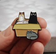 Magnes do igieł, haftu, needle minder, rękodzieło, haft krzyżykowy i płaski