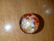 Gałka zmiany biegów retro PRL kwiatek 