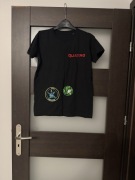 T-shirt męski czarny Keya rozmiar XL