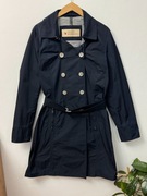 Płaszcz przejściowy wiosenny granatowy płaszczyk trencz Fuchs Schmitt 38 M