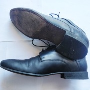 Półbuty ECCO 42 buty wizytowe czarne