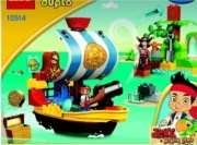 Lego duplo statek piracki 10514