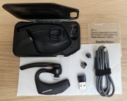 Zestaw słuchawkowy BT Plantronics Voyager 5200 + etui ładujące + nowe gumki
