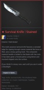 Nóż Kosa CS2 csgo Survival Knife Stained