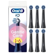 Oral-B iO Gentle Care  Czarne 6 szt. 