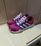 buty sportowe 37 damskie sneakersy adidas fioletowe różowe wiązane halówki 