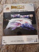 Nowa pościel o wymiarach 200x220 + 2x 70x80 z prześcieradłem 200x230
