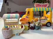 Sylvanian Families - food truck Hot Dogi Rodzina Piesków Lodziarnia 