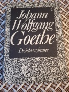 J.W. GOETHE DZIEŁA WYBRANE