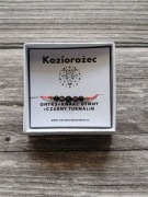 Bransoletka na jedwabnej nici dla Koziorożca