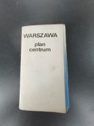 Warszawa plan centrum, 1978 rok