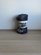 Duży koc Smukee szary tygrys 150x200 cm 