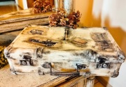 Walizka kufer shabby Chic 