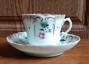 Filiżanka Biedermeier Ręcznie malowana 