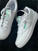 Reebok Club C85 Białe Sneakersy Rozmiar 40 Skóra Nowe