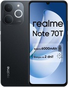 Okazja! Nowy Smartfon REALME Note 70T 4/128GB 6.74” 90 Hz Czarny