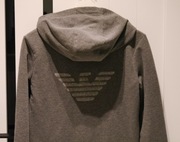 *EMPORIO ARMANI* świetna bluza metaliczna nitka 36 S