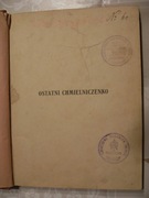 Ostatni Chmielniczenko - 1919 - Szamotuły