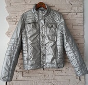 Kurtka damska srebrna metaliczna rm. M