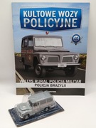 Model Policyjny WILLYS RURAL MILITAR 1:43 DeAgostini Kultowe Wozy Policyjne