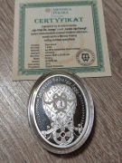 Jajo order św. Jerzego Faberge 1$ 2012