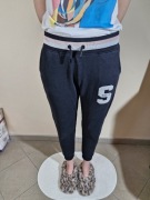 SikSilk Spodnie Dresowe Damskie Czarne Rozmiar 40