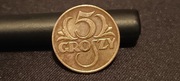 5  Groszy II RP.Polska 1923,Rzadki Stan