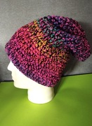 czapka na zimę beanie - handmade