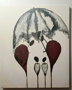 Abstrakcyjny obraz "In my mind" aut. Meggi Jurko