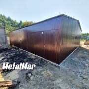 Garaż Premium Drewnopodobny Solidny Hala Magazyn