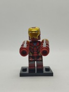 Minifigurka Iron Man z działami z świata Marvel Kompatybilna z LEGO