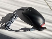 MYSZ PRZEWODOWA MICROSOFT WHEEL MOUSE OPTICAL USB / PS2 CZARNA
