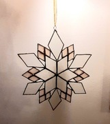 Witraż ,łapacz słońca, gwiazda