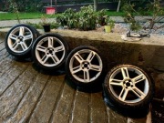 4 x Alufelgi felgi Fiat Stilo 7.0"x17" 4x98 ET 41 opony RainSport