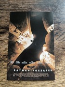BATMAN  POCZĄTEK  ulotki filmowe