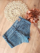 diy 40Lw30 jeansowe dzinsowe krótkie spodenki shorty szorty damskie