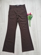 Spodnie Materiałowe w Paski