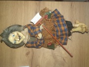 Baba Jaga figura zawieszka ozdoba bibelot 