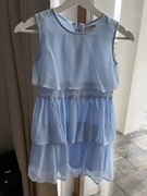 Sukienka dziecięca  R 134  Błękitna, lekka