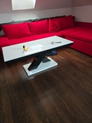 Narożnik, szafki i ława