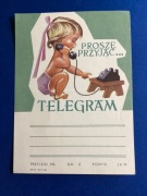 TELEGRAM - z PRL - u. -   1968 rok