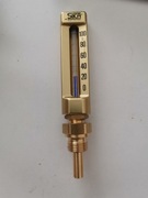 Termometr prosty do kotłów, piecy i wedzarni SIKA 0-100°C L+40mm G1/2"